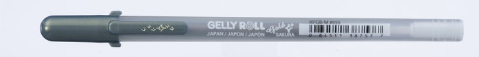 Sakura Gelly Roll Gold Shadow Negro Sakura Gelly Roll Gold Shadow Negro